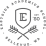 eastside academics school seal gray